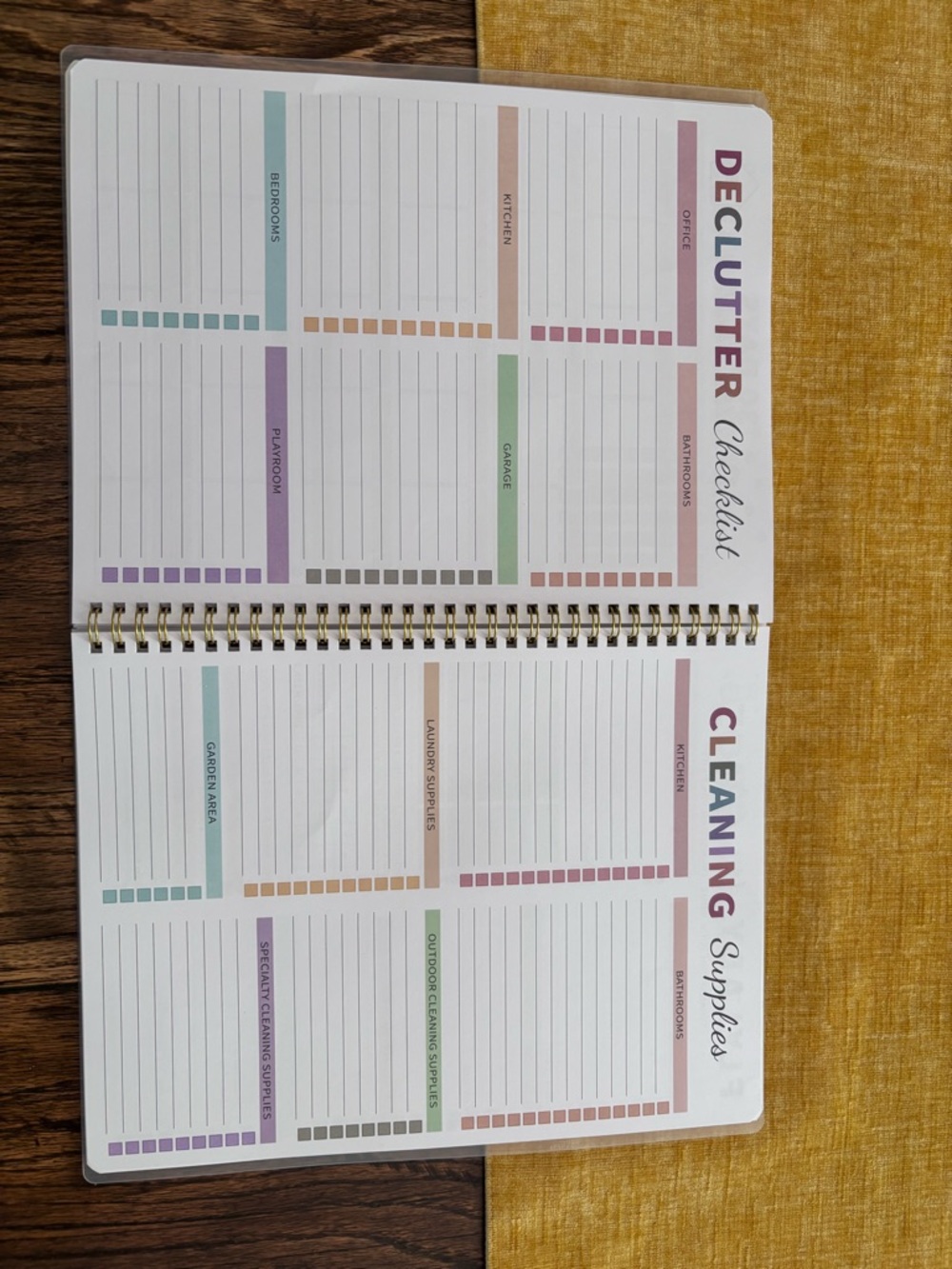 ADHD Cleaning Schedule & Checklist Notebook - Picture 4 of 8